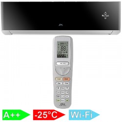 Внутрішній настінний блок Cooper&Hunter Nordic Multi Light Supreme Continental Black CH-S24FTXAL-BL(I)