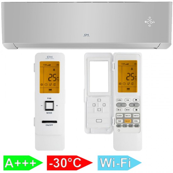 Внутрішній настінний блок Cooper&Hunter Nordic Multi Light Supreme Silver CH-S12FTXAM2S-SC(I)