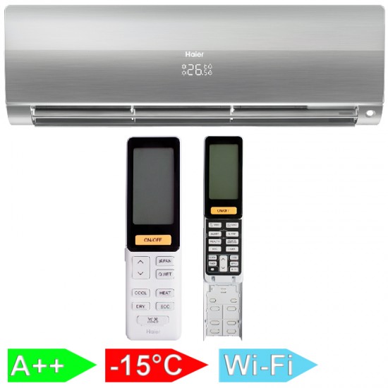 Внутрішній настінний блок Haier Super Match Flexis Inverter WI-FI Gray AS25S2SF1FA-S1