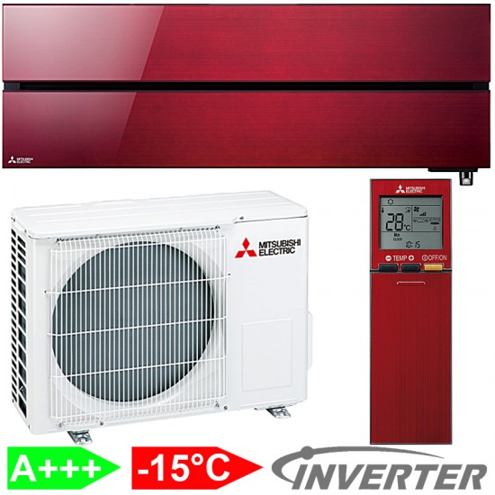 Кондиціонер спліт-система Mitsubishi Electric Premium Inverter R32 NEW Red MSZ-LN25VG2R\MUZ-LN25VG2