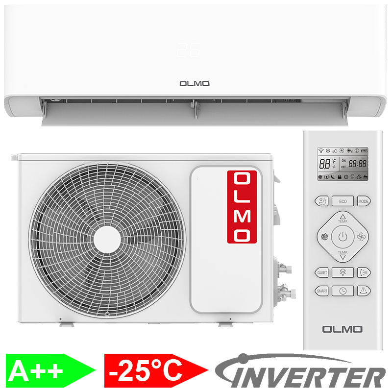 Кондиціонер спліт-система Olmo Premion HEAT PUMP R32 OSH-09FWH Кондиціонер спліт-система Olmo Premion HEAT PUMP R32 OSH-09FWH