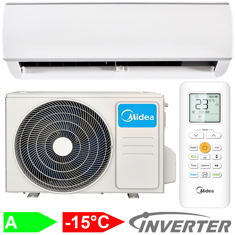 Кондиціонер спліт-система MIDEA Forest DC AF6-18N8C0E-I/AF6-18N8C0E-O (панель AF6)