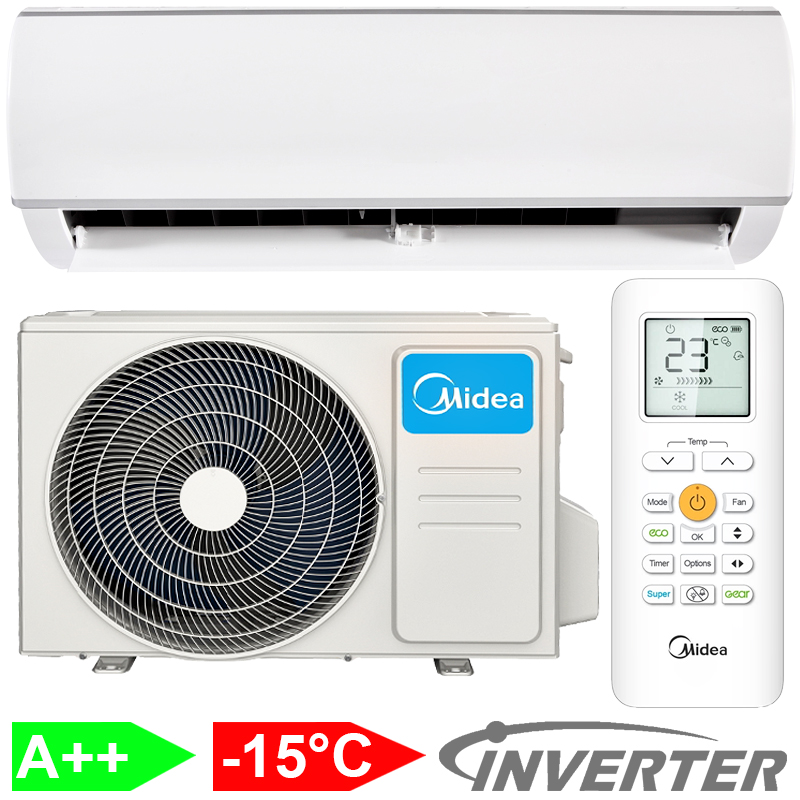 Кондиціонер спліт-система MIDEA Forest DC AF6-24N8D0E-I/AF6-24N8D0E-O (панель AF6)
