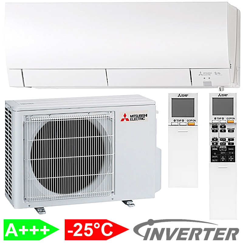Кондиціонер спліт-система Mitsubishi Electric Deluxe Inverter ZUBADAN (HP) MSZ-FH25VE / MUZ-FH25VEHZ